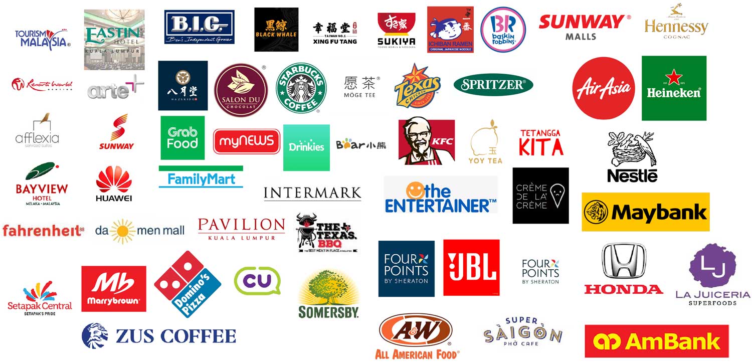 FFF Media Group client logos